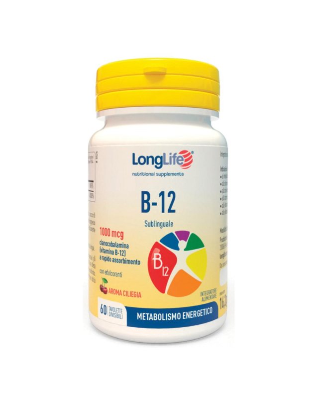 LONGLIFE B12 1000MCG 60CPR