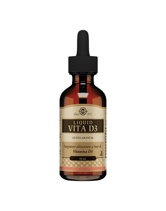 LIQUID Vita D3 56ml SOLGAR