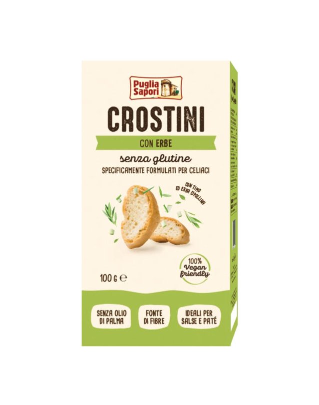 PUGLIA SAP.Crostini Erbe 100g
