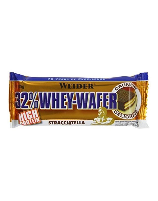 WEIDER 32% WHEY WAFER STRAC35G