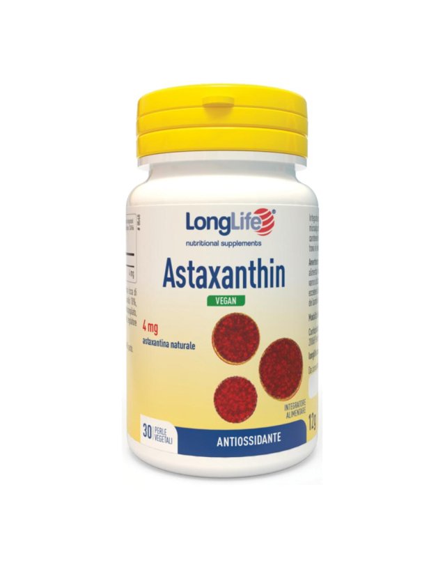 LONGLIFE ASTAXANTHIN 4mg 30Prl