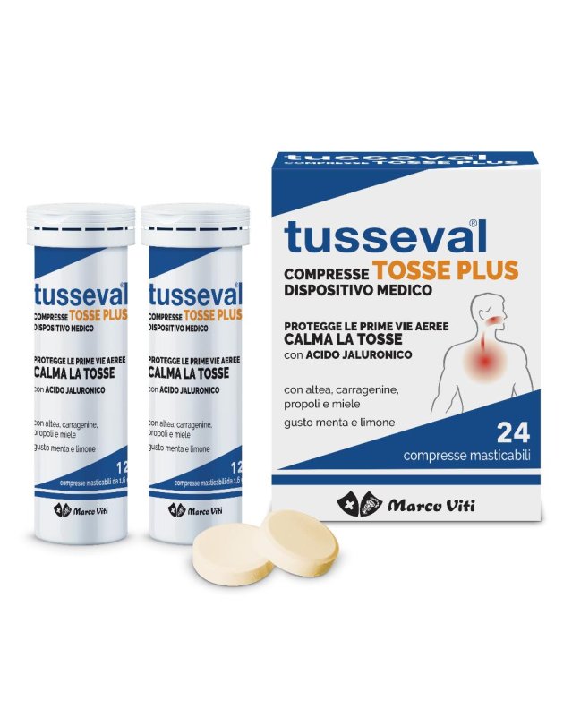 TUSSEVAL TOSSE PLUS 24CPR