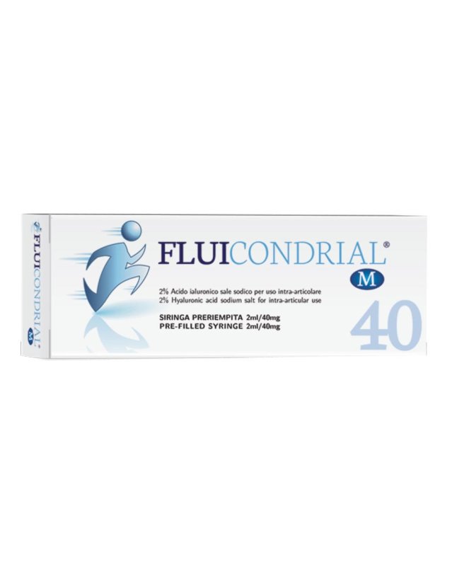 FLUICONDRIAL M siringa Preriempita Acido Ialuronico 2ML/40MG