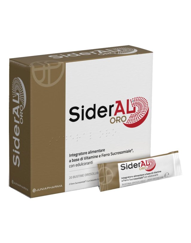 Sideral Oro 20 Bustine - Integratore per Energia e Vitalità