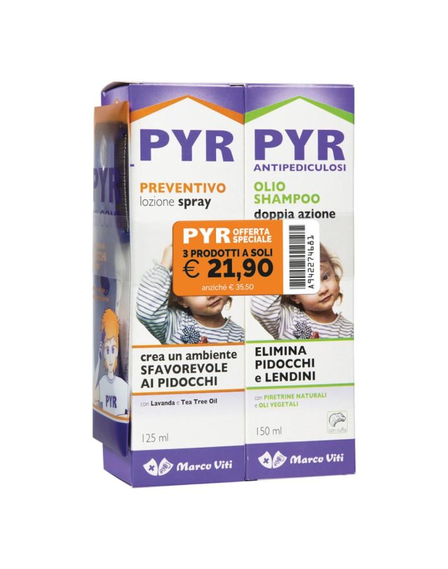 PYR ABB OLIO SH+SPRAY PREV+PET