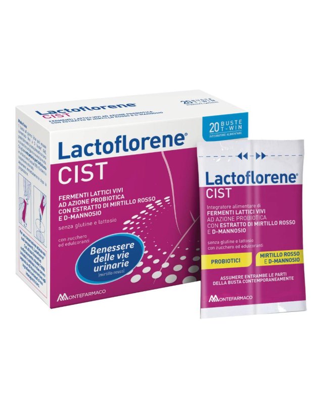 LACTOFLORENE CIST - Integratore Vie Urinarie 20 Bustine