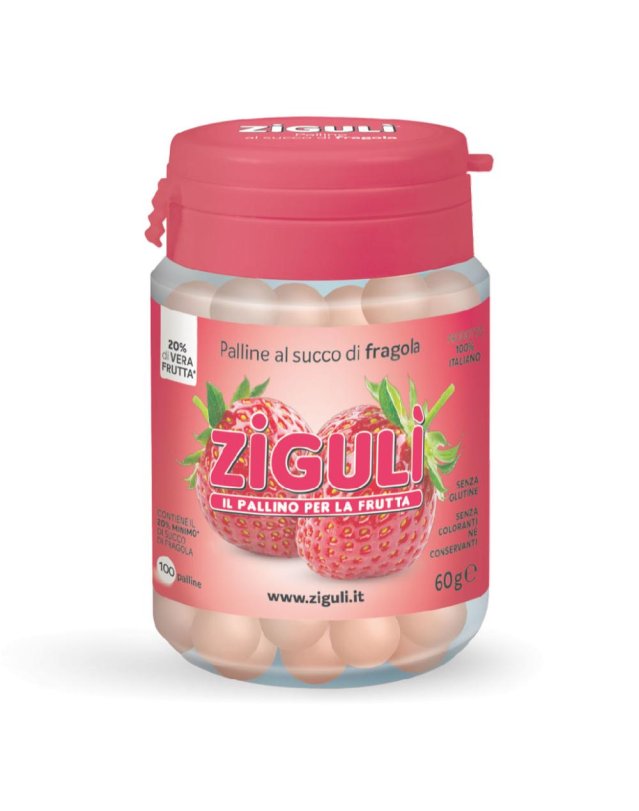 ZIGULI-FRAGOLA 100PALLINE 60G