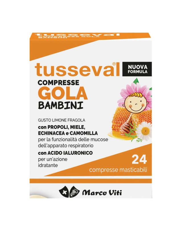 TUSSEVAL Gola Bamb.24Cpr mast.