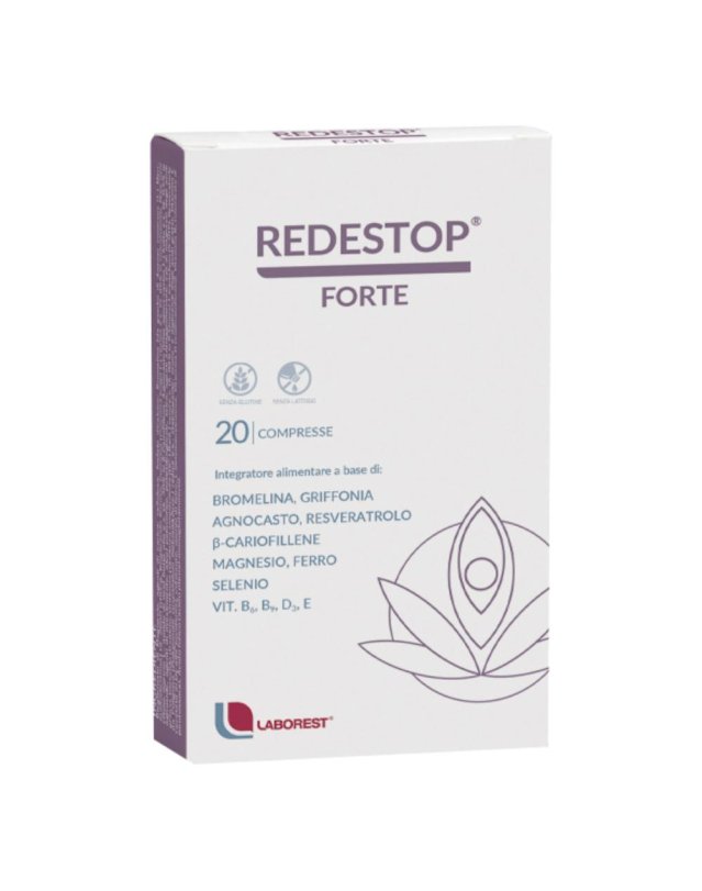 Redestop Forte 20 Compresse - Supporto per il Ciclo Mestruale e Benessere Ormonale