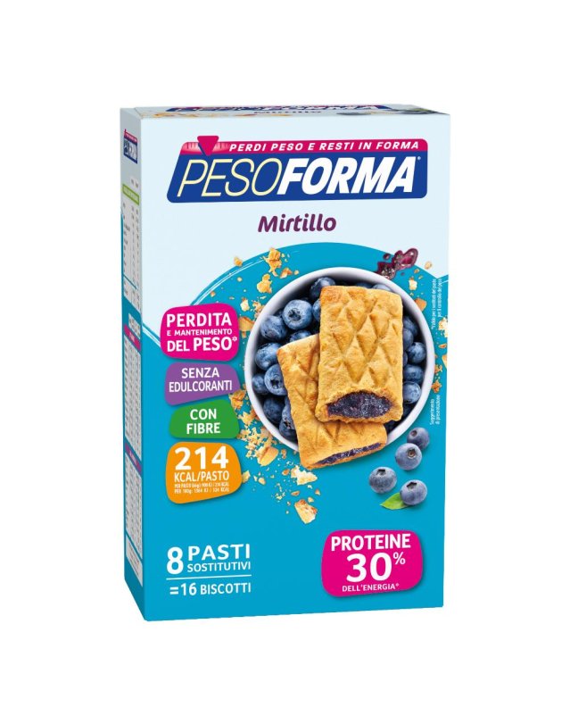 PESOFORMA Bisc.Mirtilli 16pz