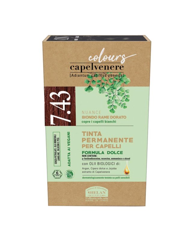 CAPELVENERE TINTA CAP 7,43N BI