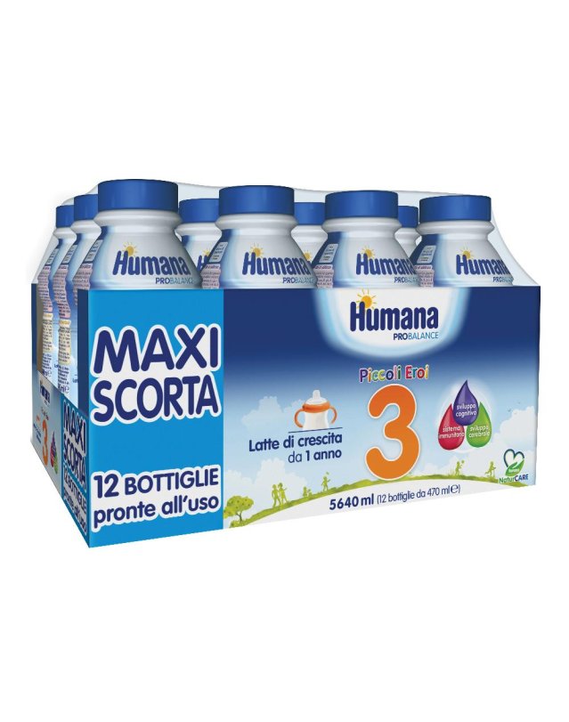 HUMANA 3 Multipack 12x470ml HD