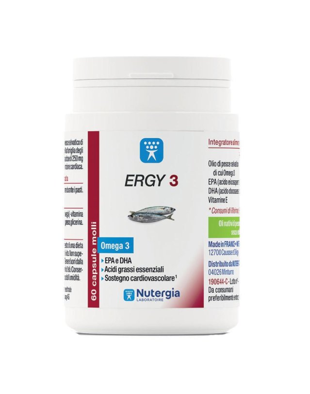 ERGY 3 Omega3 60 Cps