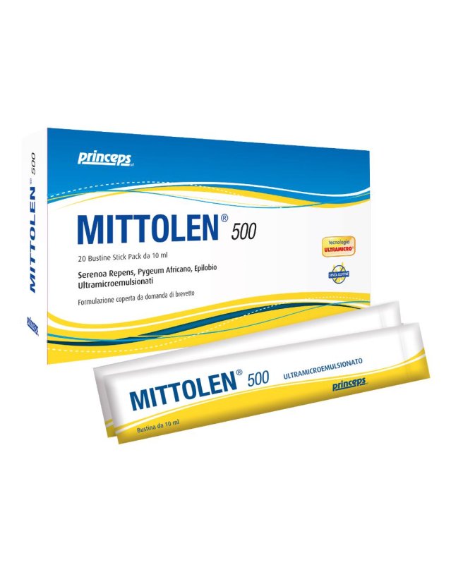 Mittolen 500 20 stick pack- Integratore per la prostata