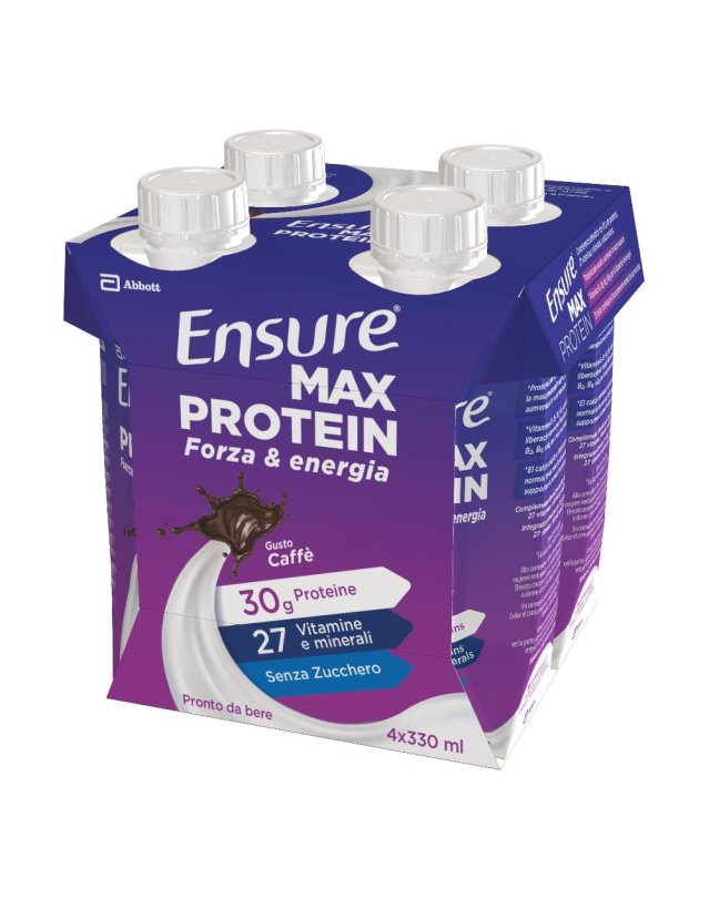 ENSURE MAX PROTEIN CAF 4X330ML