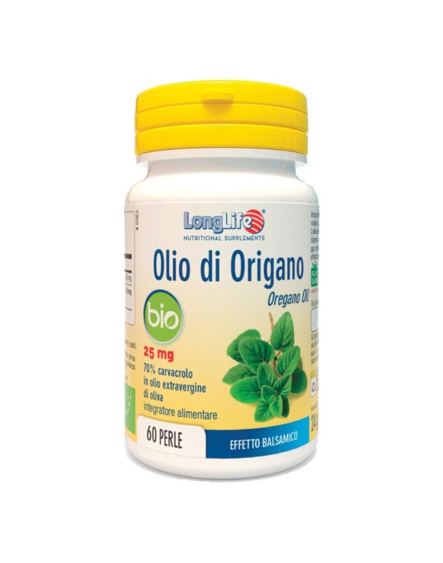 LONGLIFE OLIO ORIGANO BIO60PRL