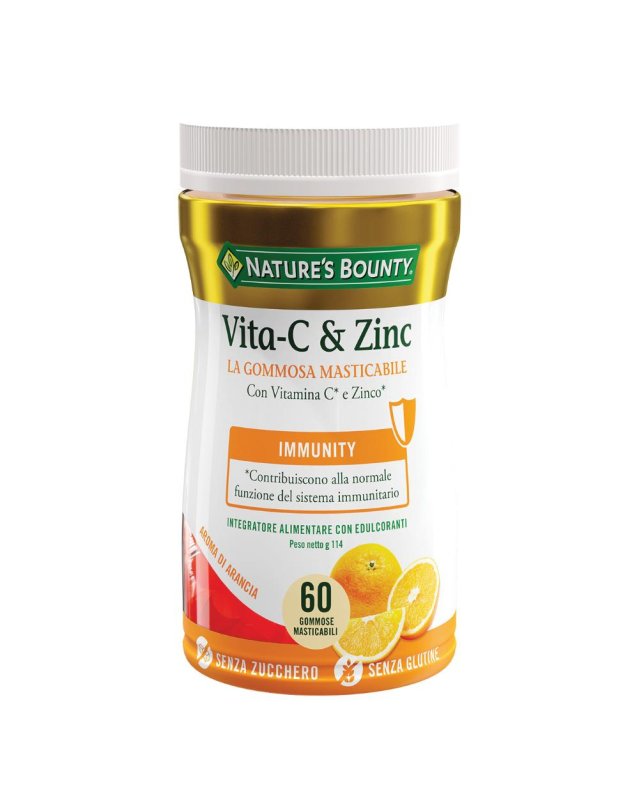 NATURE'S B VITA-C&ZINC 60GOMM
