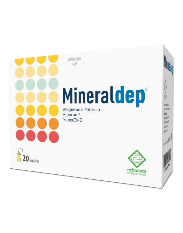 Mineraldep 20 bustine- Integratore Energizzante