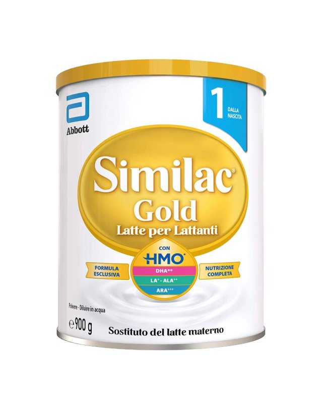 Similac Gold Stage 1 Latte Dalla Nascita ai 6 Mesi - 900g