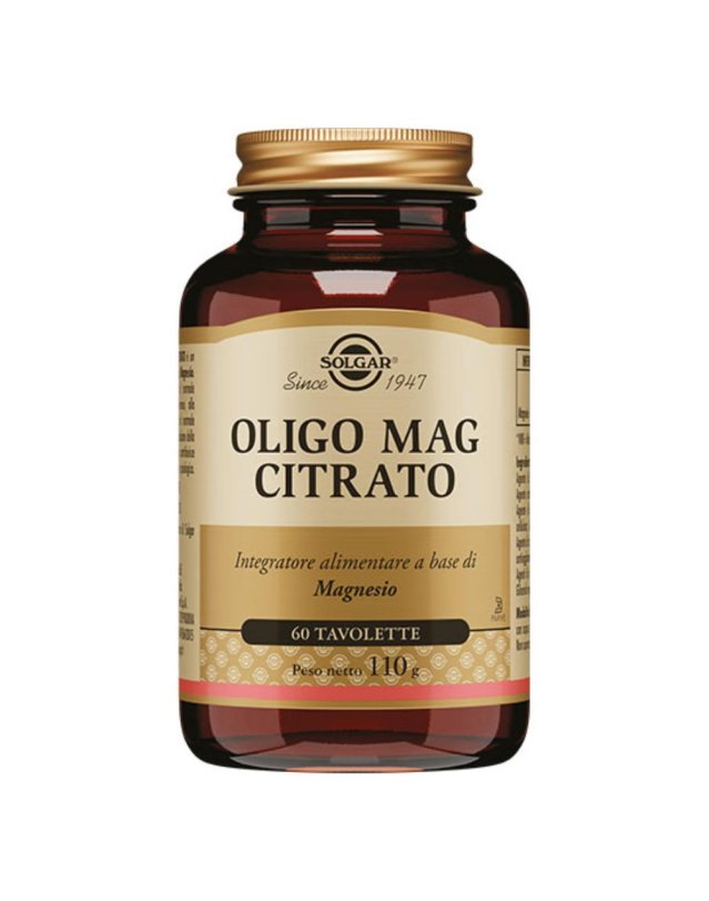 OLIGO MAG CITRATO 60TAV SOLGAR
