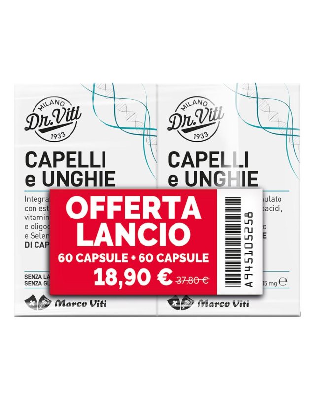 Dr Viti Abbinata Capelli/Unghie 120 Capsule