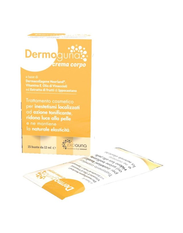 Dermoguna Crema Corpo 15 Bustine - Per Pelle Secca e Sensibile