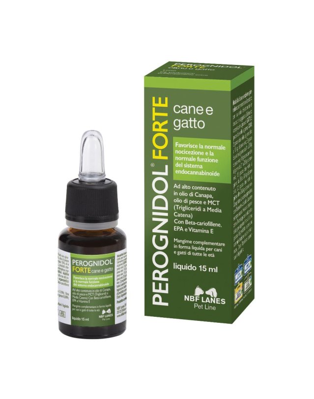 PEROGNIDOL FORTE Flacone 15ml - Mangime Complementare per Cani e Gatti