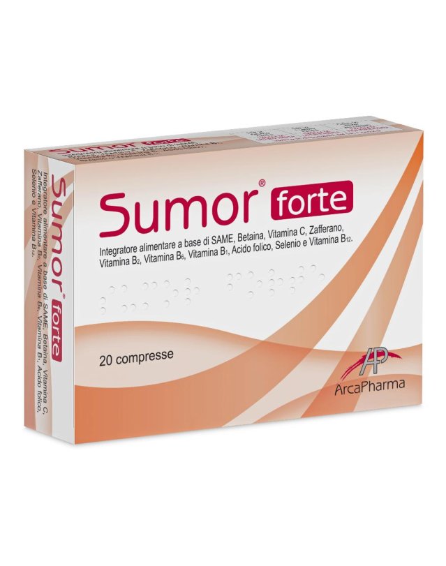SUMOR Forte 20 Compresse - Integratore per il tono dell'umore