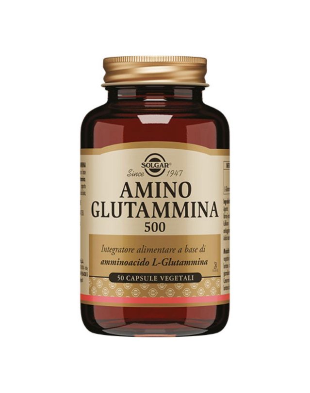 AMINO GLUTAM. 500 50Cps SOLGAR
