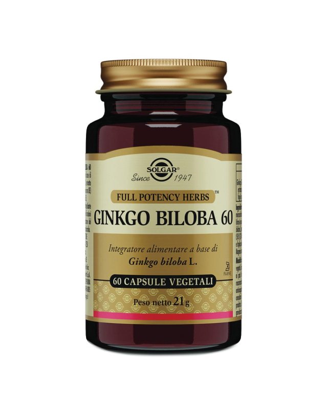 GINKGO BILOBA 60 60VEGICPS
