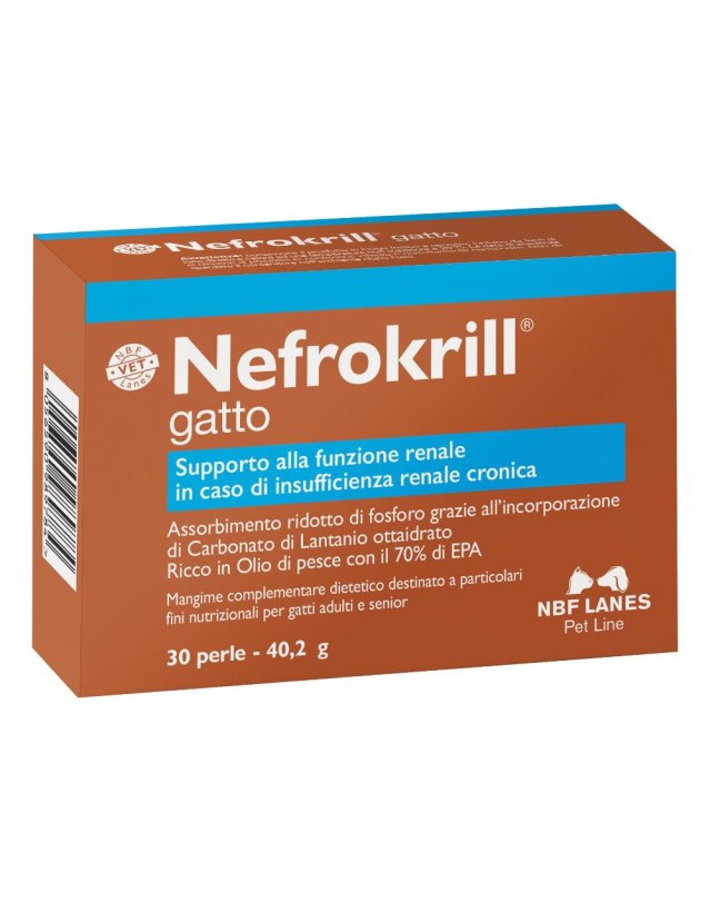 NEFROKRILL Gatto 30 Perle