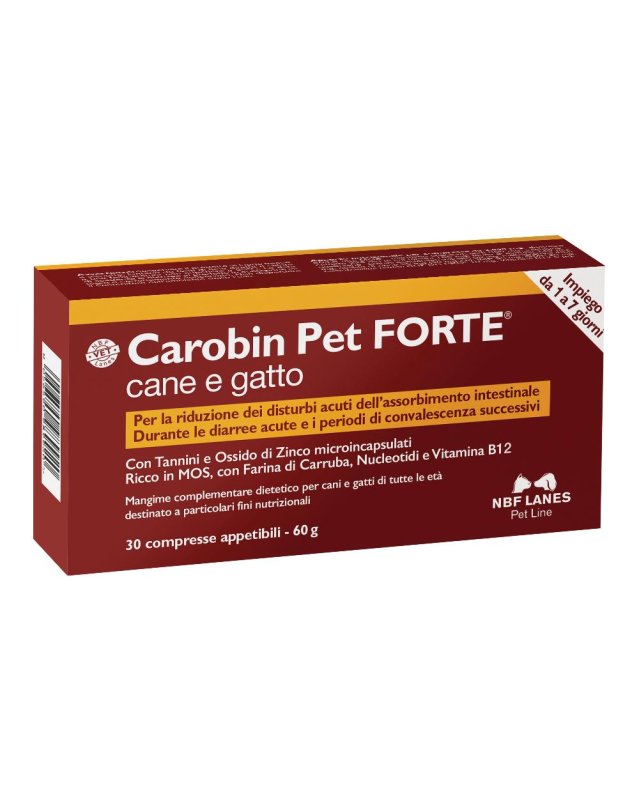 CAROBIN Pet Forte 30 Cpr