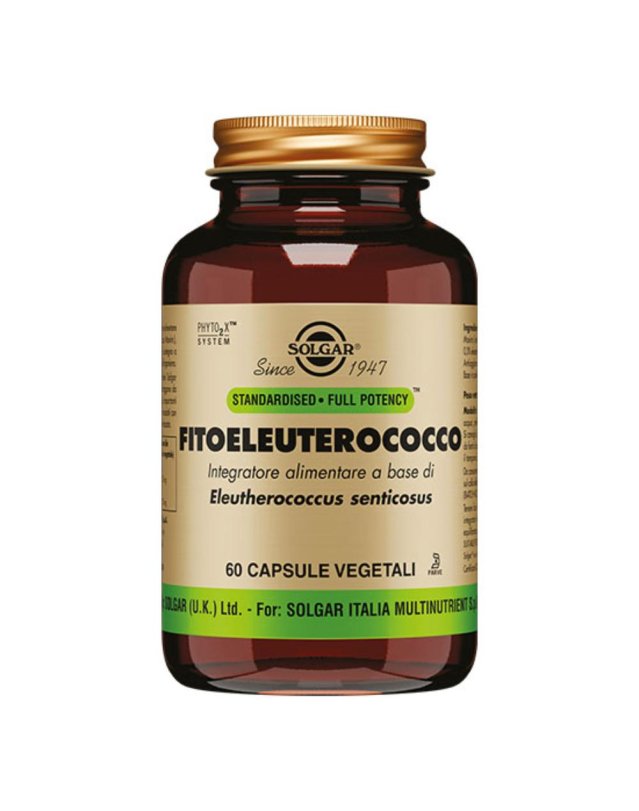 FITOELEUTEROCOCCO 60 CpsSOLGAR