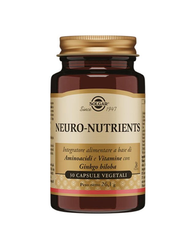 NEURO NUTRIENS 30 Cps SOLGAR