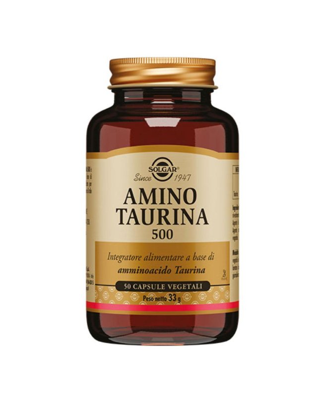 AMINO TAURINA 500 50Cps SOLGAR
