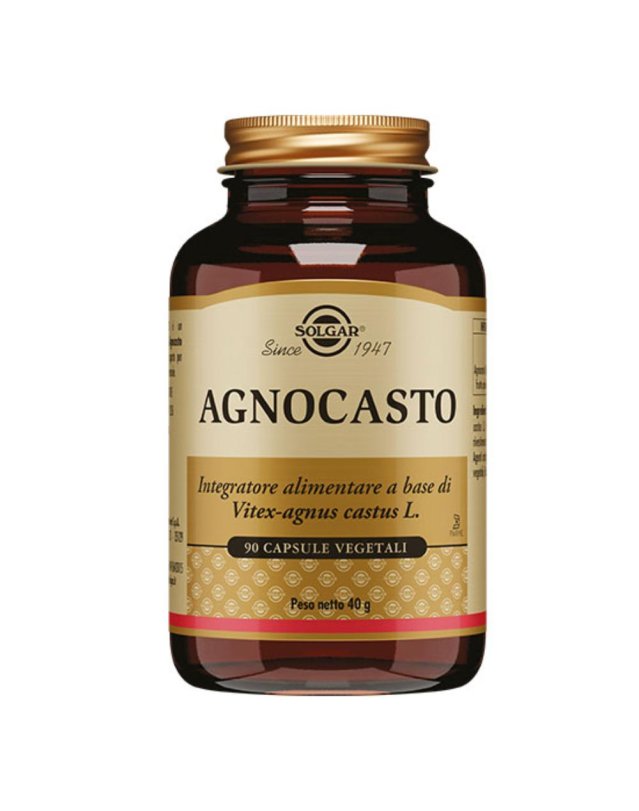 Solgar AGNOCASTO 90 Capsule Vegetali - Per il benessere ormonale femminile