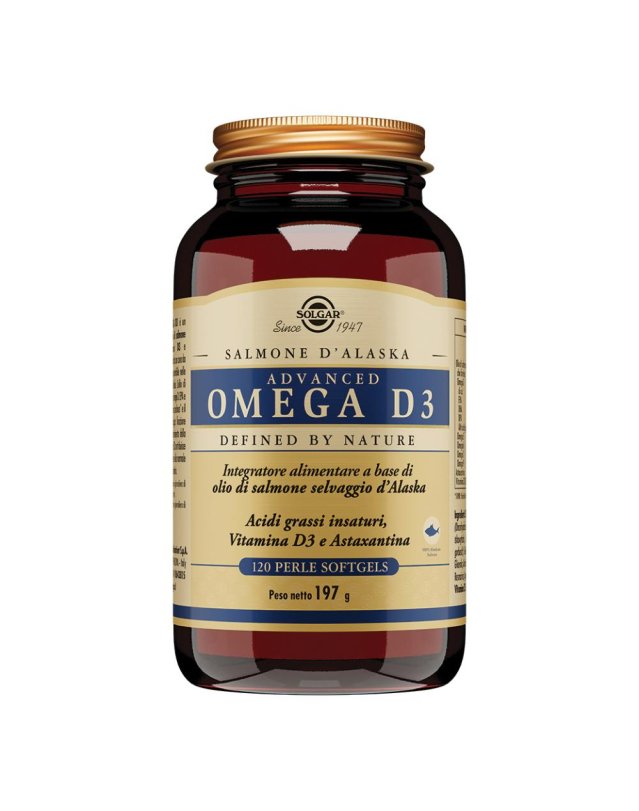 ADVANCED Omega D3 120*Prl SOLG