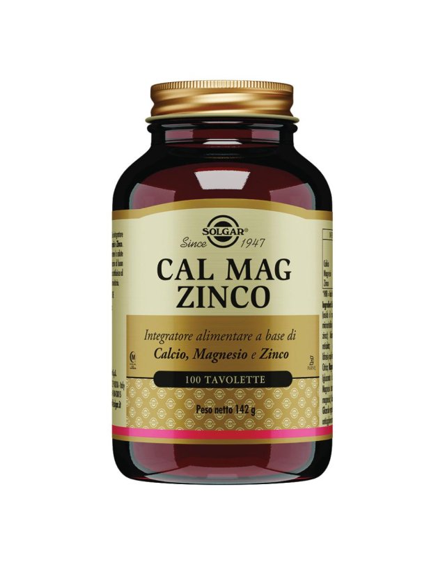 CAL MAG ZINCO 100 Tav.SOLGAR