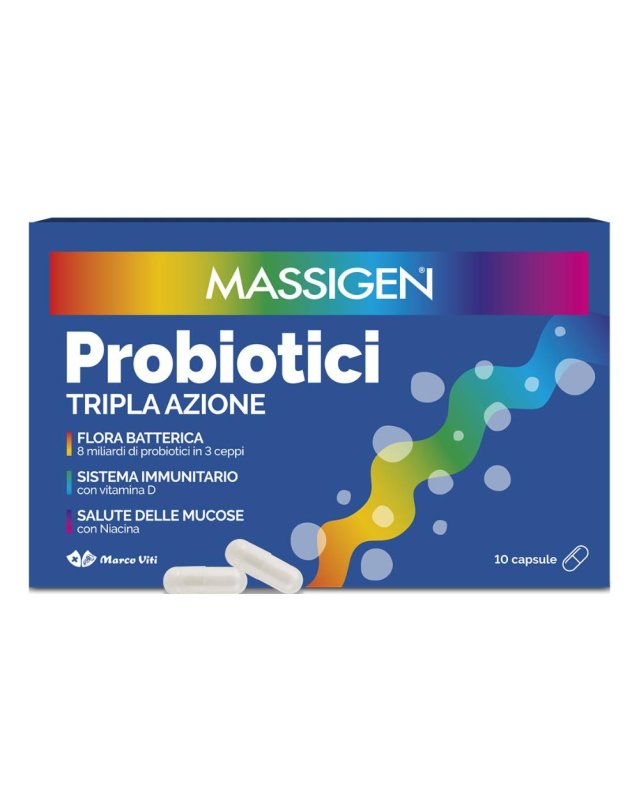 MASSIGEN PROBIOTICI 10CPS 2024