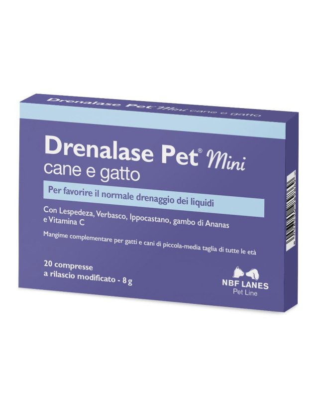 DRENALASE PET Mini 20Cpr 400mg