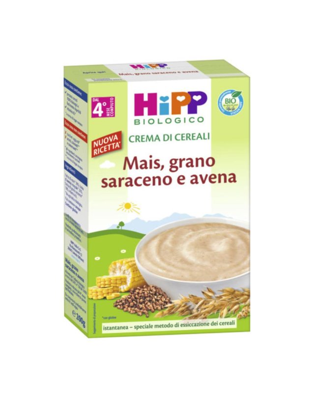 HIPP Crema Crl Mais/Grano 200g