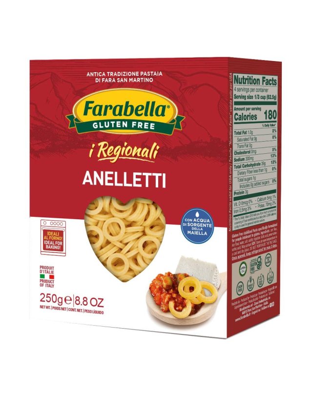 FARABELLA Pasta Anelletti 250g