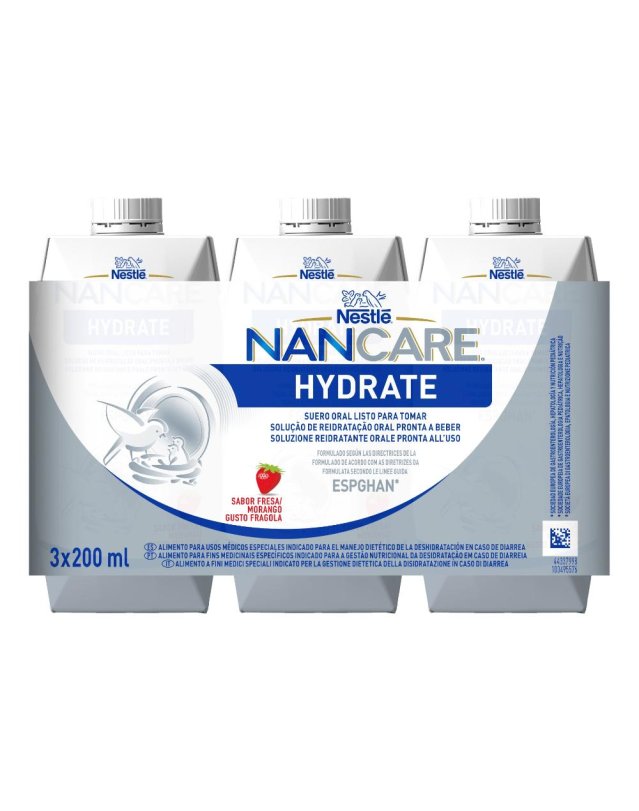 NANCARE HYDRATE LIQ 3PZ 200ML