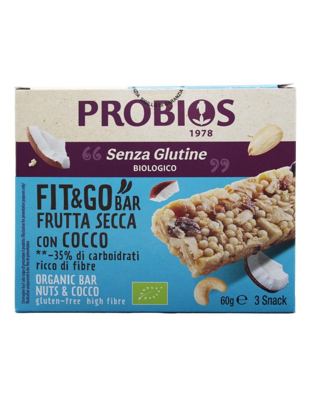 FIT&GO Snack Fr.Secca Cocco60g