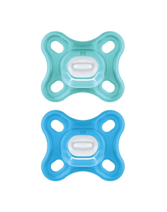 MAM COMFORT 0-3M SIL MASCH 2PZ