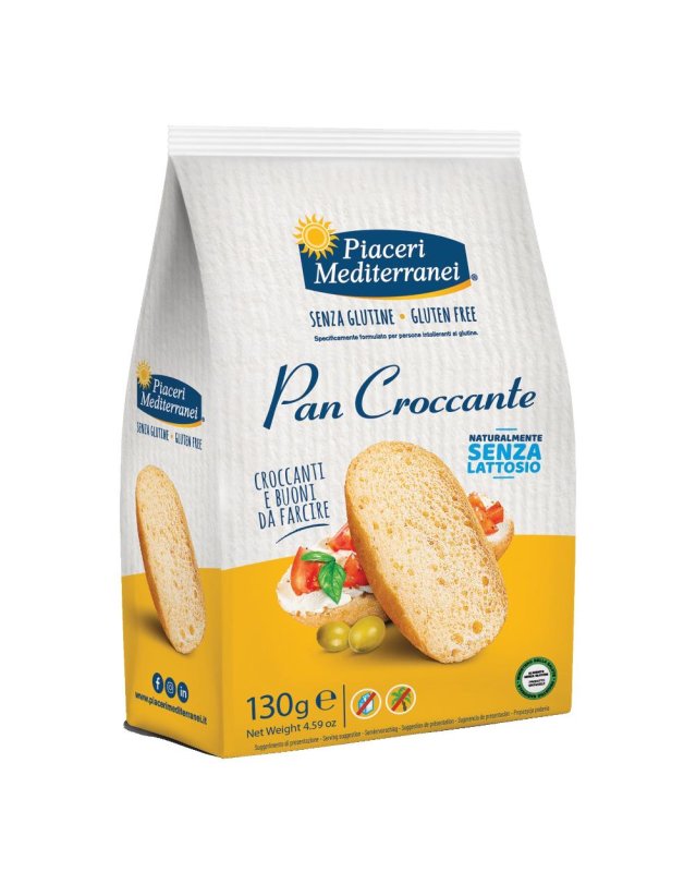 PIACERI MEDIT PAN CROCCANT130G
