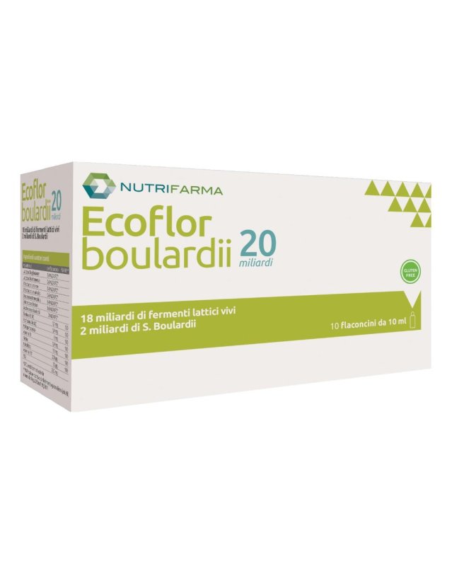 ECOFLOR BOULARDII 20MLD 10FL