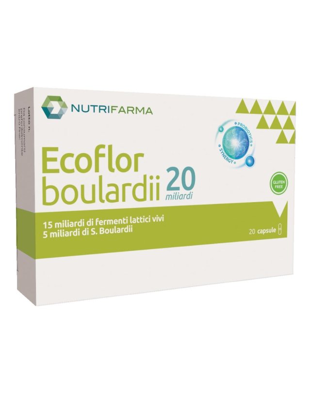 ECOFLOR BOULARDII 20MLD 20CPS
