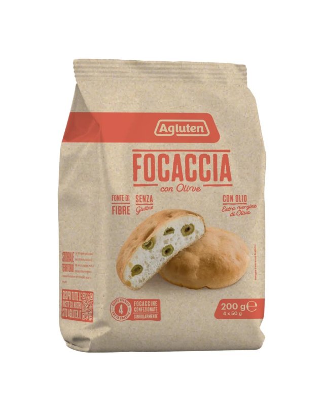 AGLUTEN Focaccina Olive 200g