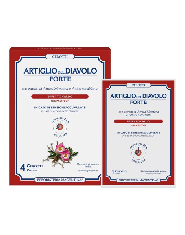 ARTIGLIO Forte 4 Cerotti   ERM